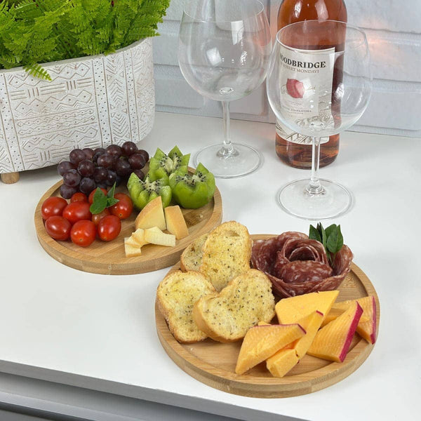 Bandeja Bambu Redonda 20 cm Coleção Decoração> Bandejas- Bandeja Bambu Redonda 20 cm Viva Lumi