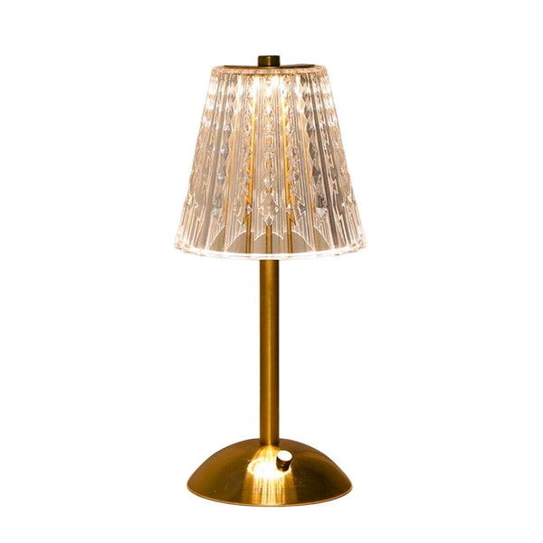 Luminária Abajur de Mesa Móvel Vintage Recarregável e Sem Fio Abajur - 0011 Viva Lumi