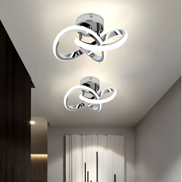 Luminária de Teto Plafon Sobrepor Eternal para Quarto Sala Plafon - 0012 Viva Lumi