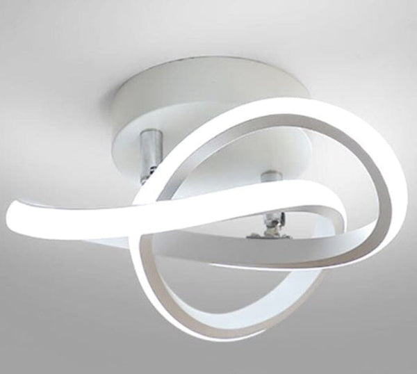 Luminária de Teto Plafon Sobrepor Eternal para Quarto Sala Plafon - 0012 Viva Lumi Branco Fria