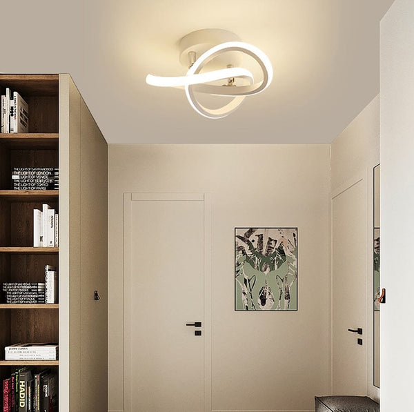 Luminária de Teto Plafon Sobrepor Eternal para Quarto Sala Plafon - 0012 Viva Lumi Branco Quente