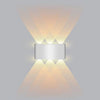 Arandela Externa de Parede em LED Impermeável [Iluminação - Arandela] - Arandela Externa de Parede em LED Impermeável Viva Lumi Branco 3 Feixe de Luz 