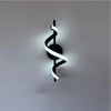 Arandela Parede Espiral [Iluminação - Arandela] - Arandela Parede Espiral Viva Lumi Preto 