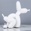 Escultura Doggy Poo 23x22cm Resina - 0018 Viva Lumi White 