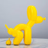 Escultura Doggy Poo 23x22cm Resina - 0018 Viva Lumi Yellow 