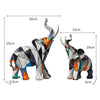 Escultura Elefante Pintura Mosaico Resina - 0020 Viva Lumi 