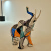 Escultura Elefante Pintura Mosaico Resina - 0020 Viva Lumi 