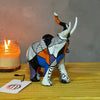 Escultura Elefante Pintura Mosaico Resina - 0020 Viva Lumi Filhote 