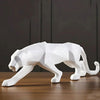 Escultura Pantera Abstrata [Decorativo] - Escultura Pantera Abstrata Viva Lumi 
