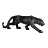 Escultura Pantera Abstrata [Decorativo] - Escultura Pantera Abstrata Viva Lumi Preto 