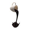 Escultura Spilled Coffee 3D Resina - 0033 Viva Lumi 