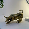 Escultura Touro B3 Wall Street - 19,5cm Resina - 0034 Viva Lumi 