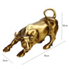 Escultura Touro Wall Street [Decorativo] - Escultura Touro Wall Street Viva Lumi 