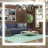 Espelho Decorativo Led Jateado Touch 50x50 [Espelho] - Espelho Decorativo Led Jateado Touch 50x50 Viva Lumi Branco 