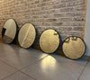 Espelho Decorativo Redondo Preto [Espelho] - Espelho Decorativo Redondo Preto Viva Lumi 