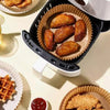 Forma Descartável Air Fryer Forro Papel Antiaderente [Cozinha] - Forma Descartável Air Fryer Forro Papel Antiaderente Viva Lumi 
