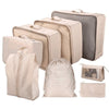 Kit de Bolsa Organizadora de Mala Para Viagem Kit de Bolsa Organizadora de Mala Para Viagem - Coleção Organização Viva Lumi 