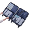 Kit de Bolsa Organizadora de Mala Para Viagem Kit de Bolsa Organizadora de Mala Para Viagem - Coleção Organização Viva Lumi 