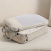 Kit de Bolsas Organizadoras Compressíveis - Voyage Essencial Coleção Organizadores para Viagem- Kit 3 Organizadores de Mala em Design Compressível para Viagem Tecido Respirável Viva Lumi 