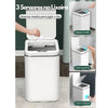 Lixeira com Sensor Inteligente [Banheiro] - [Cozinha] - Lixeira com Sensor Inteligente Viva Lumi 
