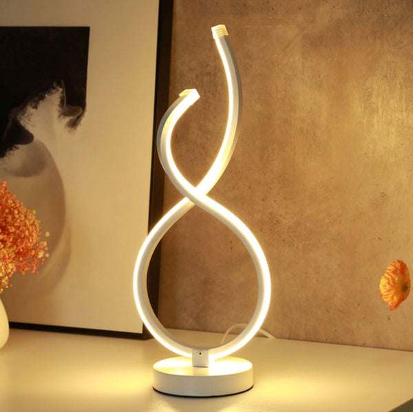 Luminária Abajur de Mesa Ascensão 36cm Abajur - 0002 Viva Lumi Quente 