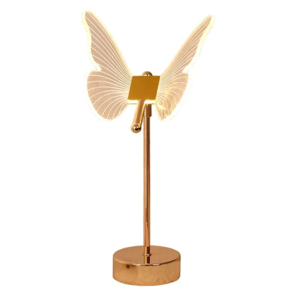 Luminária Abajur de Mesa - Butterfly 43cm Abajur - 0001 Viva Lumi 