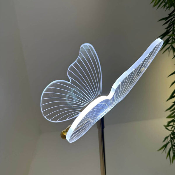 Luminária Abajur de Mesa - Butterfly 43cm Abajur - 0001 Viva Lumi 