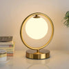 Luminária Abajur de Mesa Circular Harmony Abajur - 0004 Viva Lumi #2 Quente 