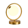 Luminária Abajur de Mesa Circular Harmony Abajur - 0004 Viva Lumi 