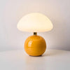 Luminária Abajur de Mesa Cogumelo Abajur - 0026 Viva Lumi Amarelo 