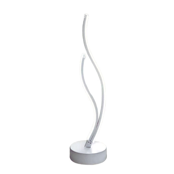 Luminária Abajur de Mesa Espiral Ivar em Led 50cm Abajur - 0009 Viva Lumi 