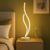 Luminária Abajur de Mesa Espiral Ivar em Led 50cm Abajur - 0009 Viva Lumi Quente 