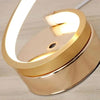 Luminária Abajur Espiral Minimalista [Iluminação - Abajur] - Luminária Abajur Espiral Minimalista Viva Lumi 