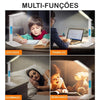 Luminária Abajur Touch Multifuncional Ajustável USB Abajur - 0015 Viva Lumi 