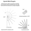 Luminária Abajur Touch Multifuncional Ajustável USB Abajur - 0015 Viva Lumi 