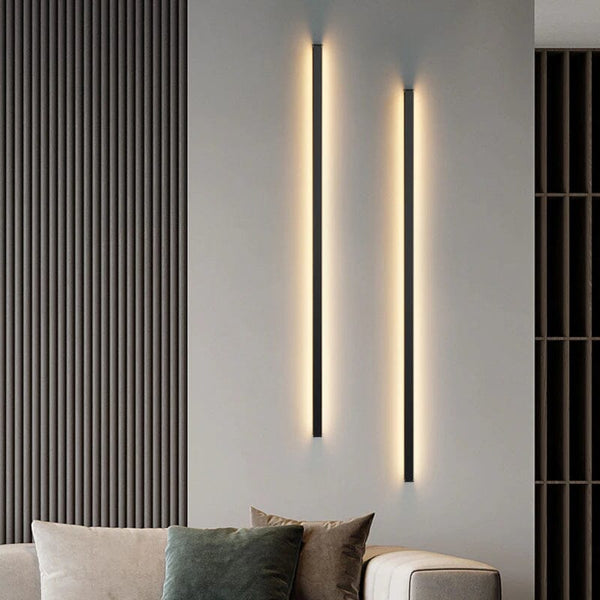 Luminária Arandela de Parede Slim em Led (80cm e 100cm) Arandela 0032 Viva Lumi 