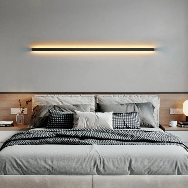 Luminária Arandela de Parede Slim em Led (80cm e 100cm) Arandela 0032 Viva Lumi Quente 80cm 