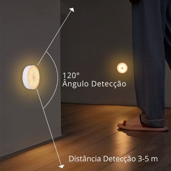Luminária de Led Com Sensor Presença - Lumi Smart [Iluminação - Arandela] - Luminária de Led Com Sensor Presença - Lumi Smart Viva Lumi 