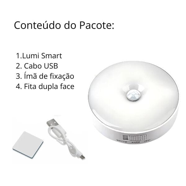 Luminária de Led Com Sensor Presença - Lumi Smart [Iluminação - Arandela] - Luminária de Led Com Sensor Presença - Lumi Smart Viva Lumi 