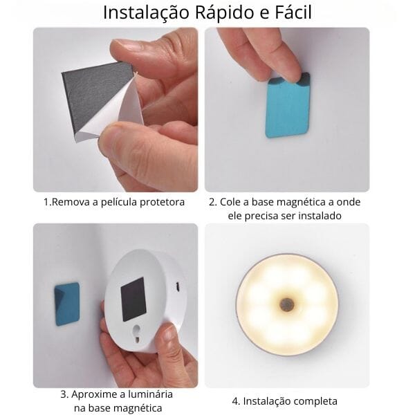 Luminária de Led Com Sensor Presença - Lumi Smart [Iluminação - Arandela] - Luminária de Led Com Sensor Presença - Lumi Smart Viva Lumi 