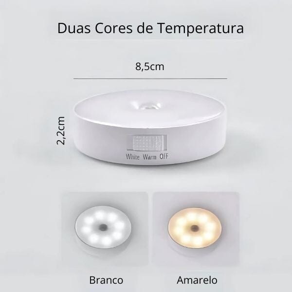 Luminária de Led Com Sensor Presença - Lumi Smart [Iluminação - Arandela] - Luminária de Led Com Sensor Presença - Lumi Smart Viva Lumi 