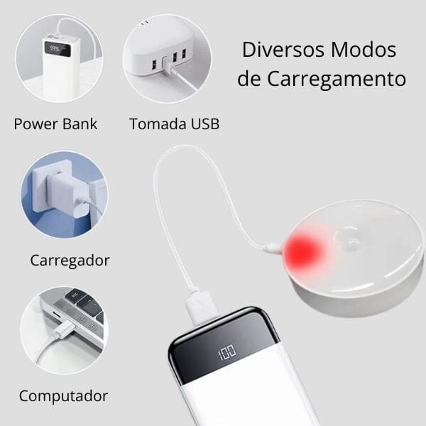 Luminária de Led Com Sensor Presença - Lumi Smart [Iluminação - Arandela] - Luminária de Led Com Sensor Presença - Lumi Smart Viva Lumi 