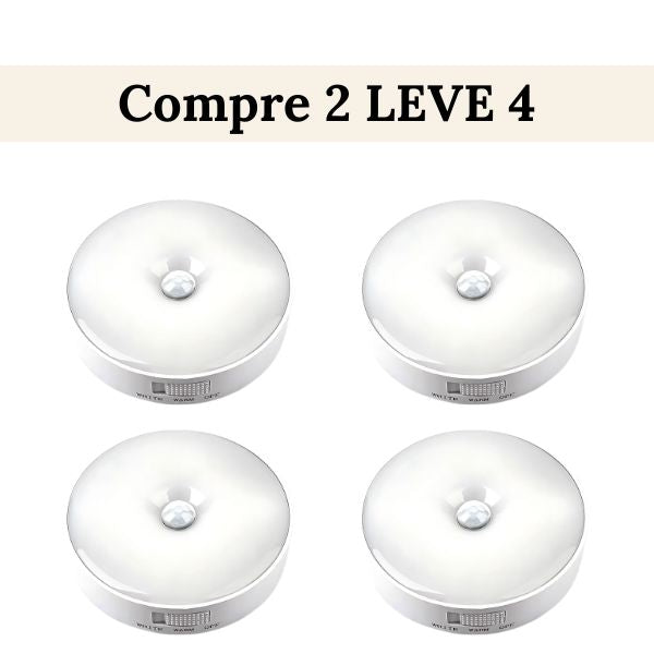 Luminária de Led Com Sensor Presença - Lumi Smart [Iluminação - Arandela] - Luminária de Led Com Sensor Presença - Lumi Smart Viva Lumi Compre 2 Leve 4 