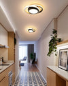 Luminária de Teto Plafon Sobrepor em Led Circular Duplo para Quarto Sala Plafon - 0009 Viva Lumi 