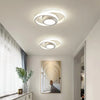 Luminária de Teto Plafon Sobrepor em Led Circular Duplo para Quarto Sala Plafon - 0009 Viva Lumi Branco Fria 