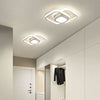 Luminária de Teto Plafon Sobrepor em Led Quadrado Duplo para Quarto Sala Plafon - 0010 Viva Lumi Branco Fria 