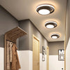 Luminária de Teto Plafon Sobrepor em Led Torvy para Quarto Sala Plafon - 0011 Viva Lumi Circular Preto Quente