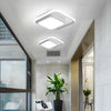 Luminária de Teto Plafon Sobrepor em Led Torvy para Quarto Sala Plafon - 0011 Viva Lumi Quadrado Branco Fria