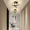 Luminária de Teto Plafon Sobrepor Eternal para Quarto Sala Plafon - 0012 Viva Lumi Preto Quente 