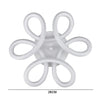Luminária de Teto Plafon Sobrepor Flower para Quarto Sala (26cm) Plafon - 0014 Viva Lumi 